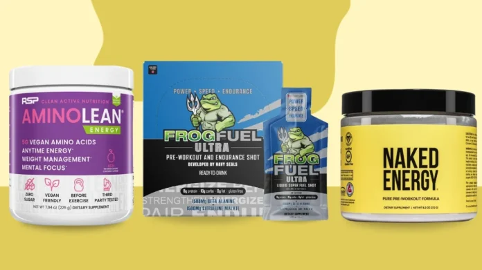 Top 10 natural pre workout supplements